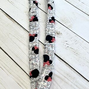 Minnie Mouse Kids Scarf - Black, Red, White